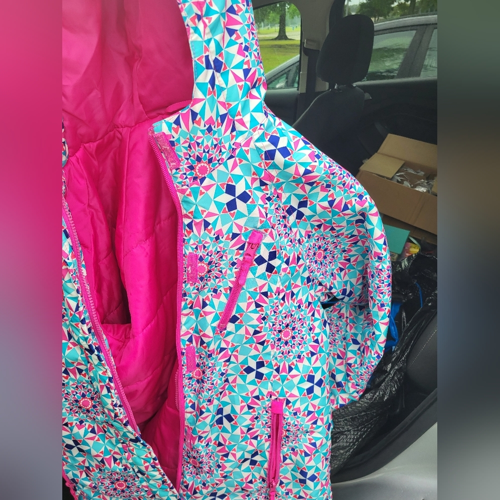 Girls winter puffy jacketsize 14